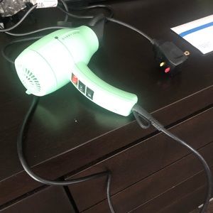 Harry Josh blow dryer. Used seldom  light green